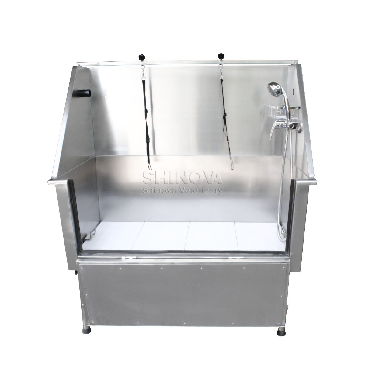 Baignoire pour animaux de compagnie en acier inoxydable