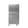 Cage de chiens de style sec en acier inoxydable modulaire