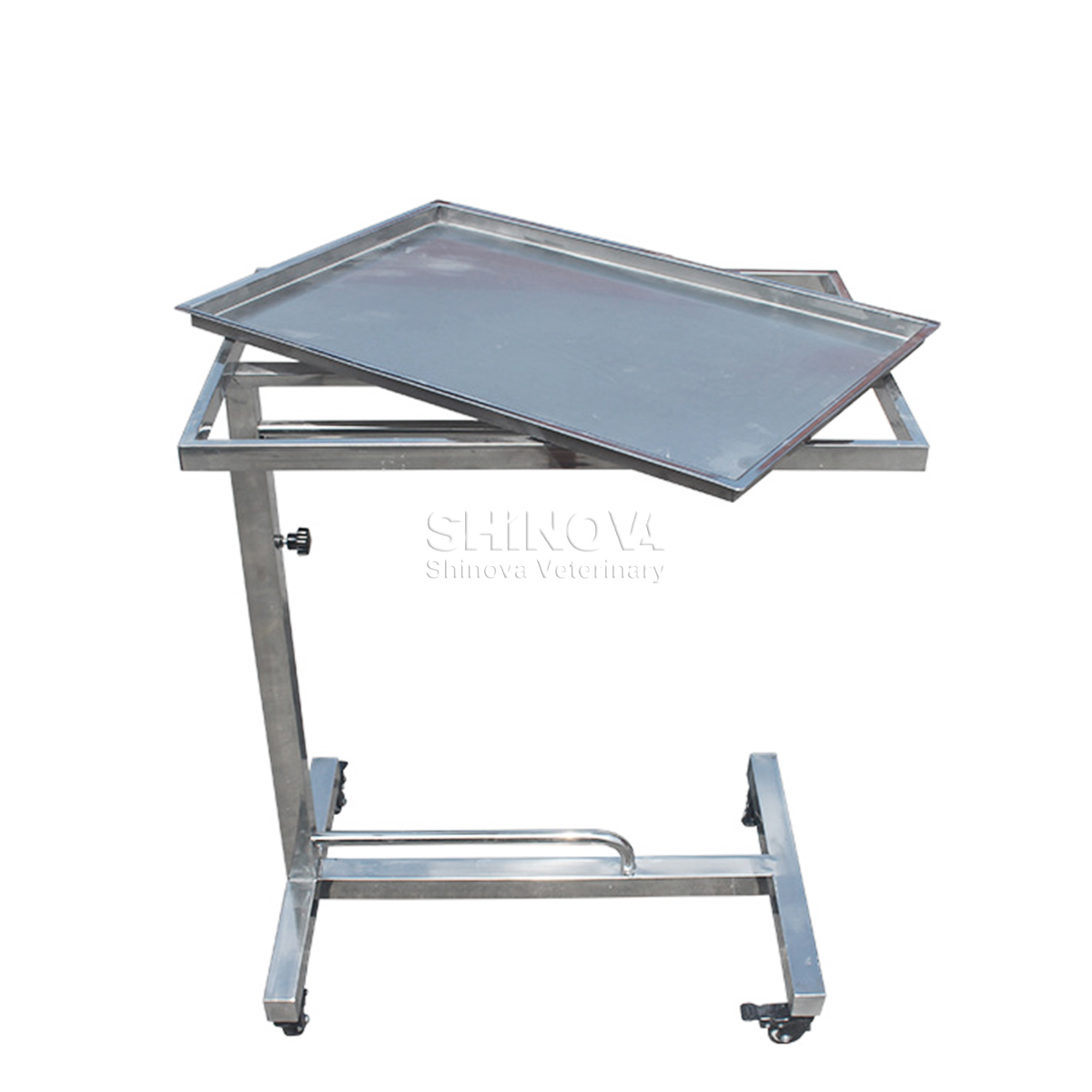 Chariot chirurgical en acier inoxydable