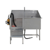 Baignoire de toilettage en acier inoxydable