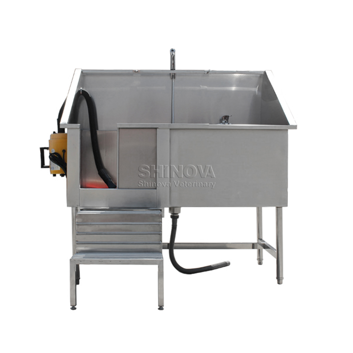 Baignoire de toilettage en acier inoxydable