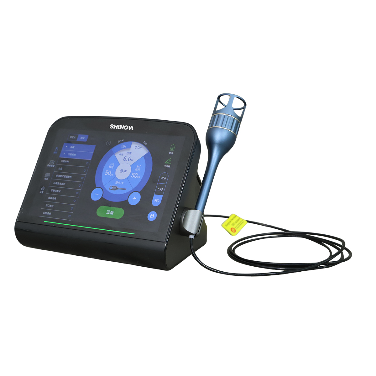 Système laser à diodes vétérinaires