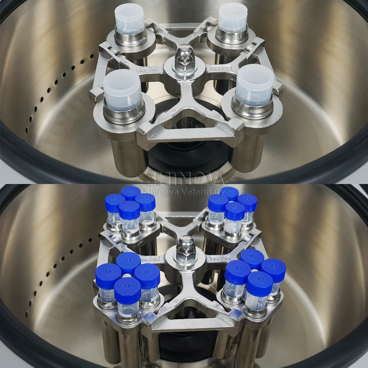 Centrifugeuse de table à basse vitesse 