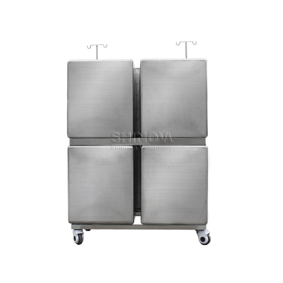 Cage de chat en acier inoxydable modulaire