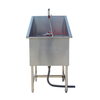 Baignoire de toilettage en acier inoxydable
