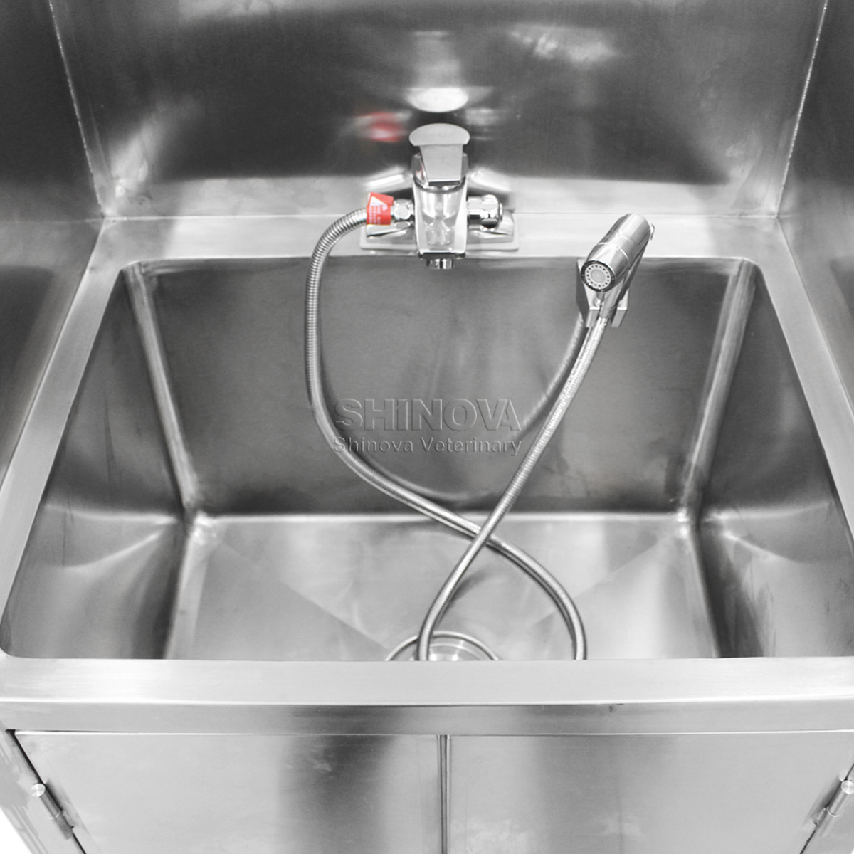 Évier de lavage en acier inoxydable