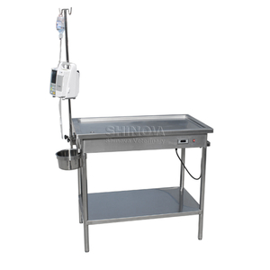 Table de traitement thermostatique en acier inoxydable