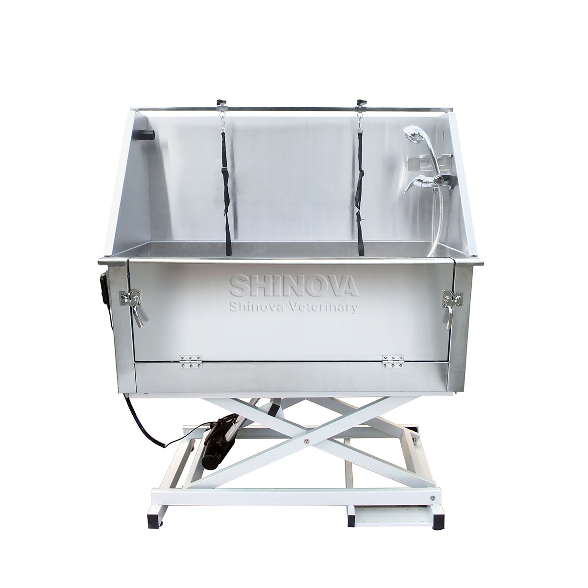 Baignoire pour animaux de compagnie en acier inoxydable