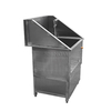 Baignoire de toilettage en acier inoxydable