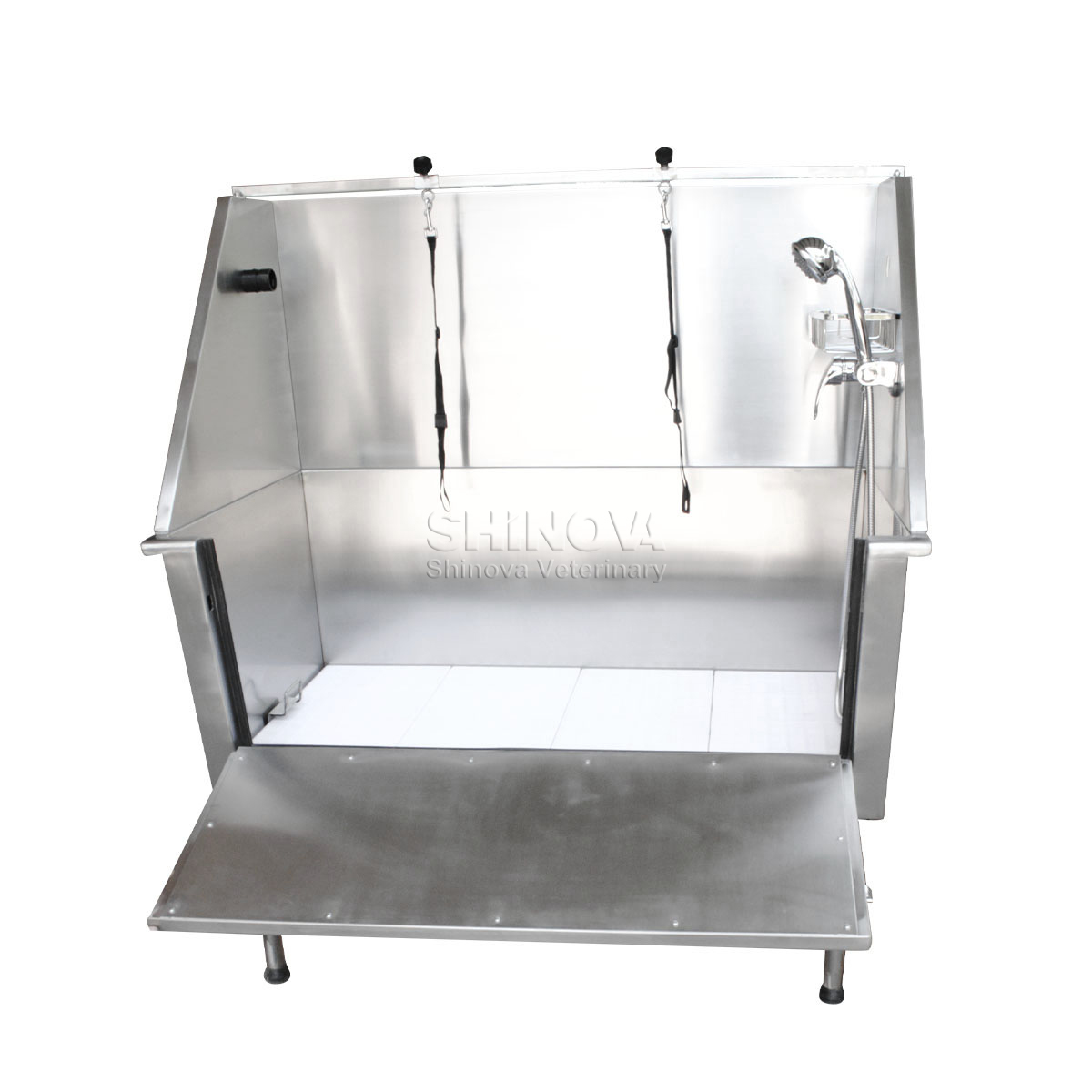 Baignoire pour animaux de compagnie en acier inoxydable