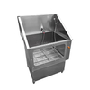 Baignoire de toilettage en acier inoxydable