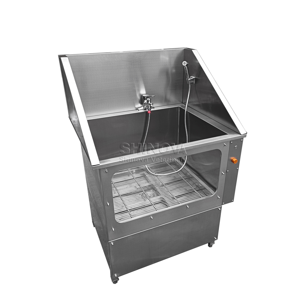 Baignoire de toilettage en acier inoxydable