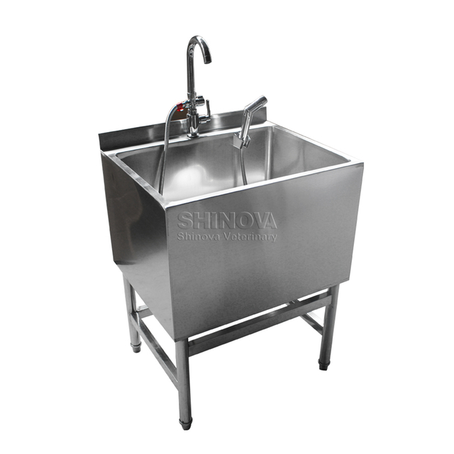 Évier de lavage en acier inoxydable