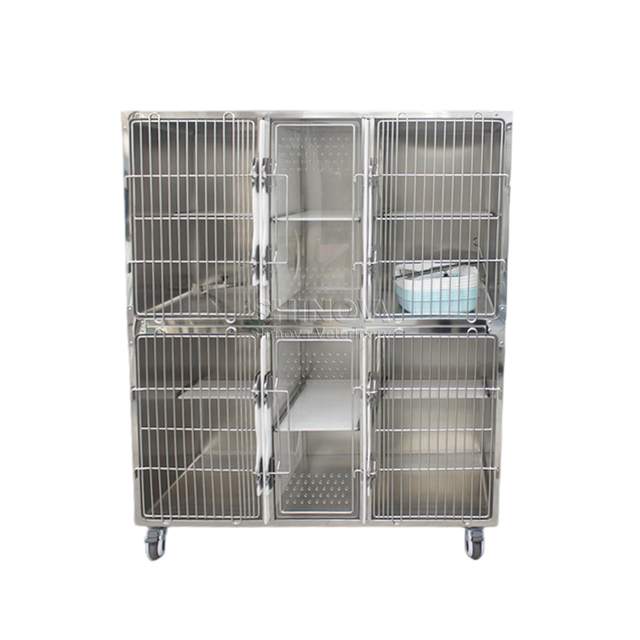 Quatre cage d'embarquement de chat haut de gamme