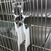 Cage de chat en acier inoxydable modulaire