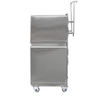 Cage de chiens de style sec en acier inoxydable modulaire