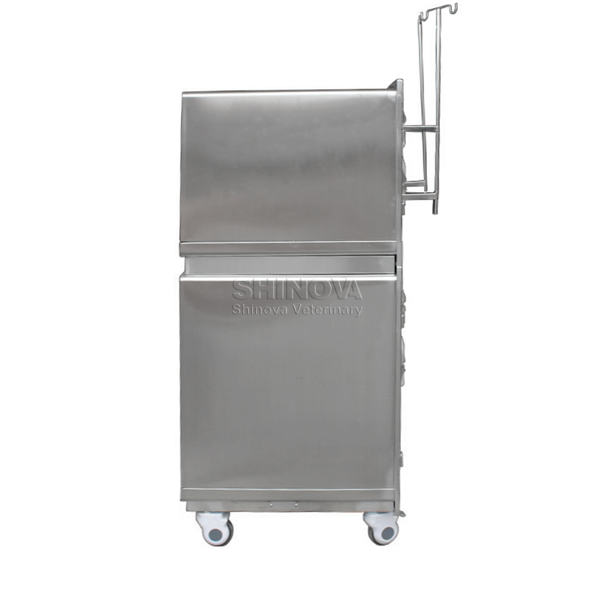 Cage de chiens de style sec en acier inoxydable modulaire
