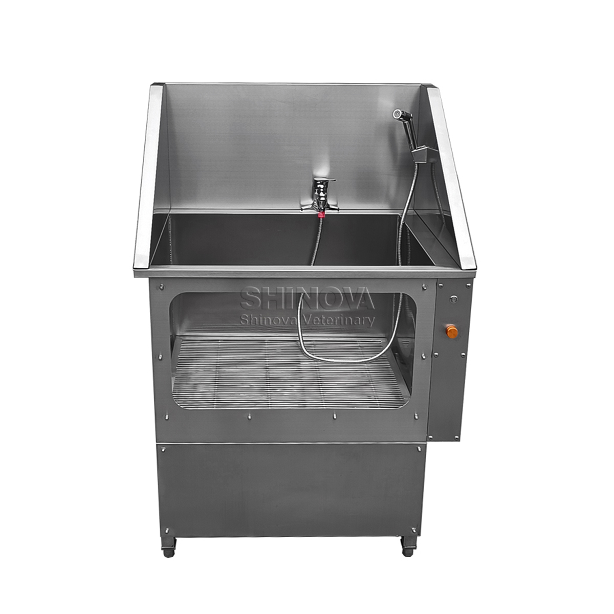 Baignoire de toilettage en acier inoxydable