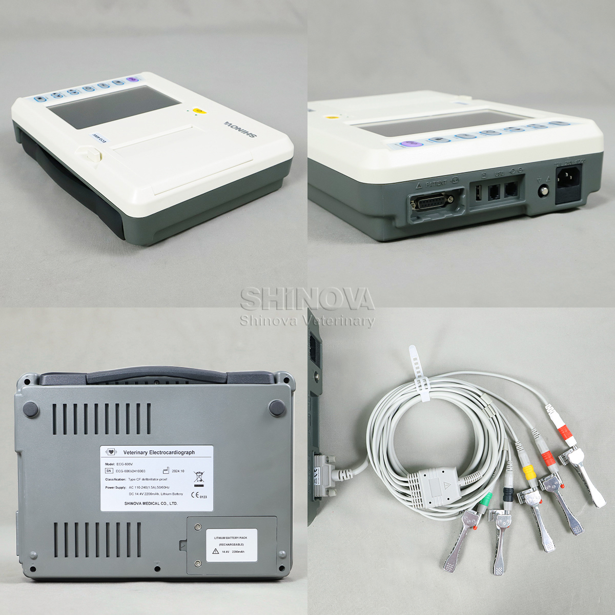 Électrocardiagraphe vétérinaire ECG vétérinaire portable