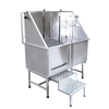 Baignoire pour animaux de compagnie en acier inoxydable