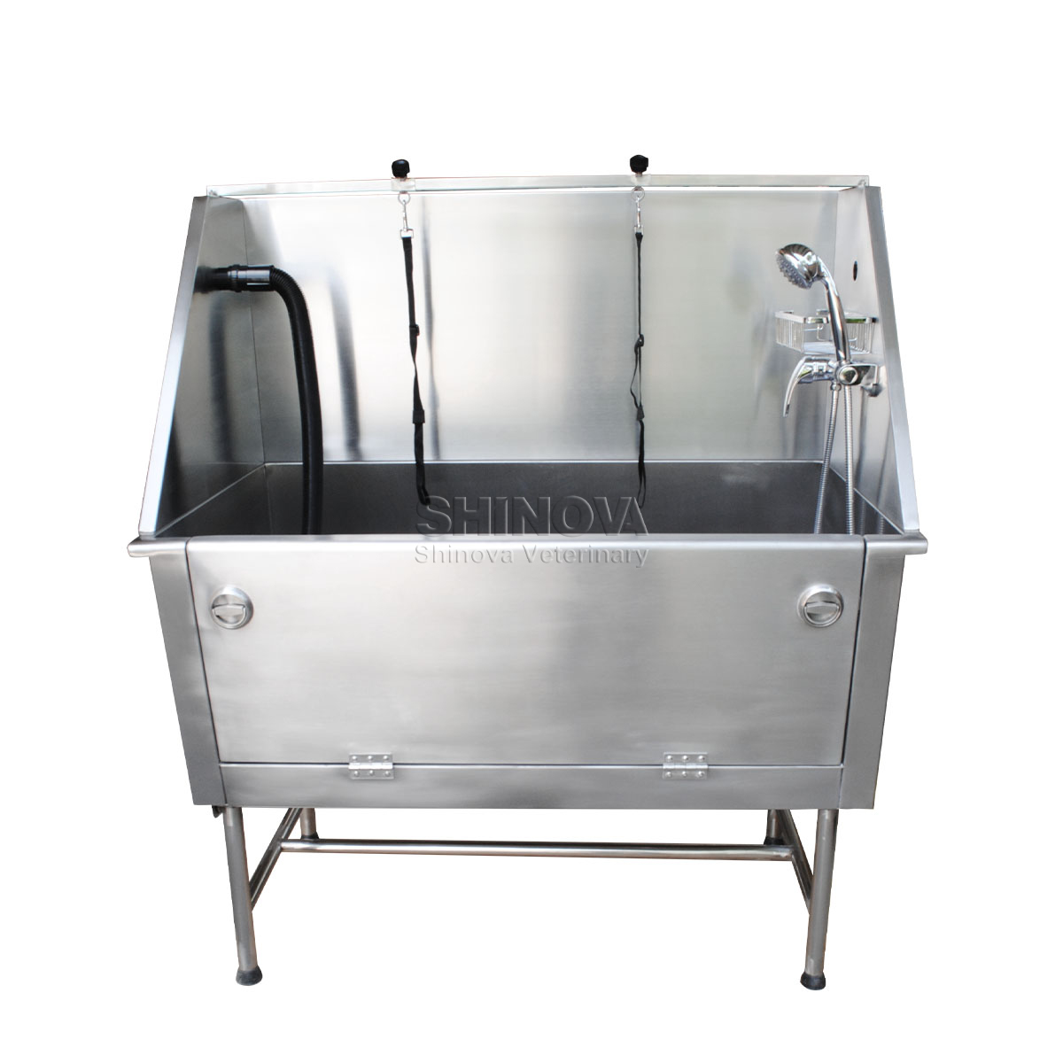 Baignoire pour animaux de compagnie en acier inoxydable