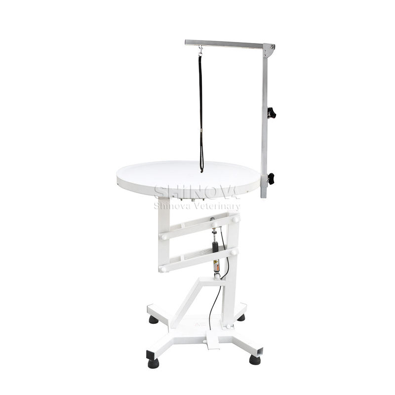 Table de toilettage à feu de pneumatique lumineux