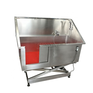Baignoire de toilettage en acier inoxydable