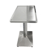 Table de pesée et de traitement de colonne