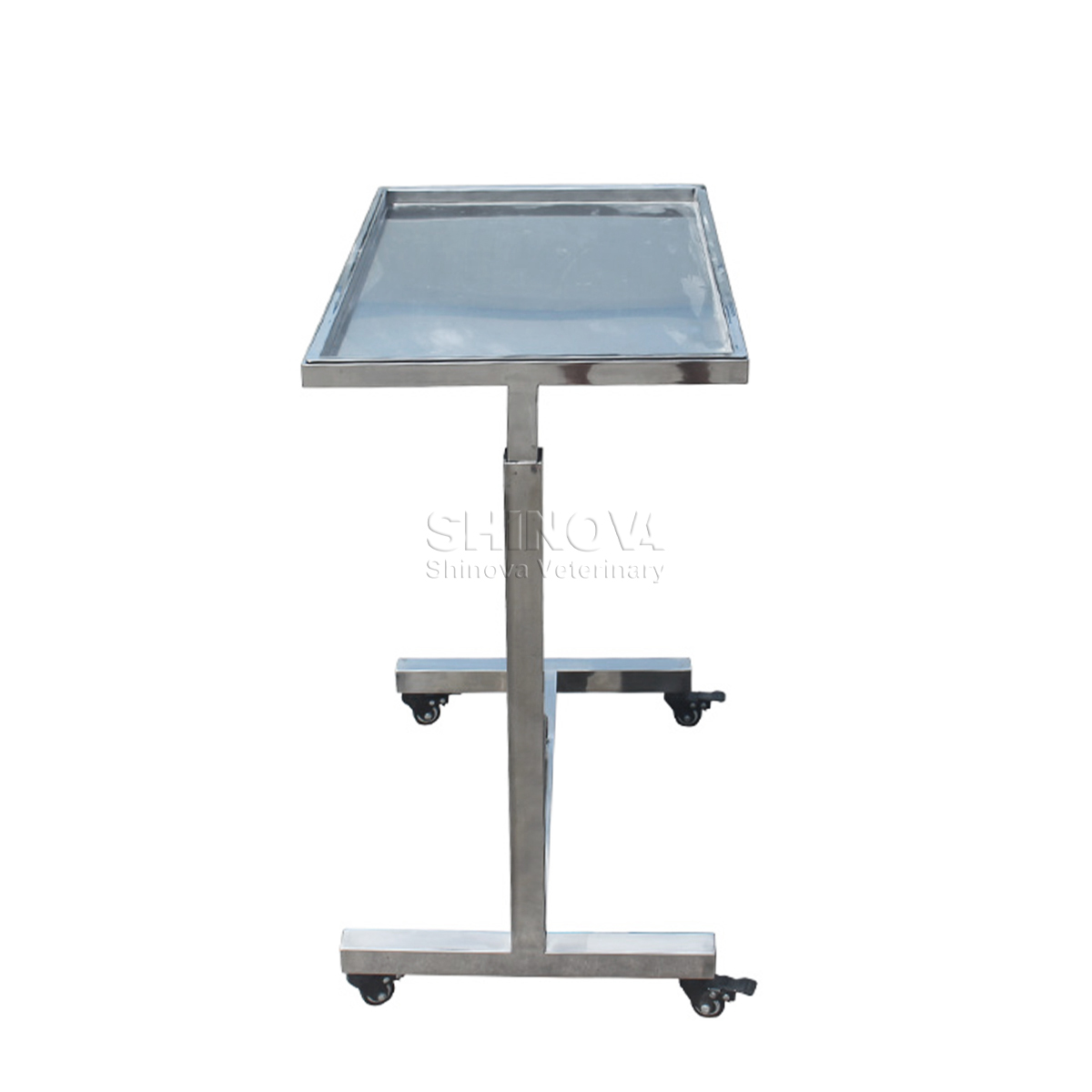 Chariot chirurgical en acier inoxydable
